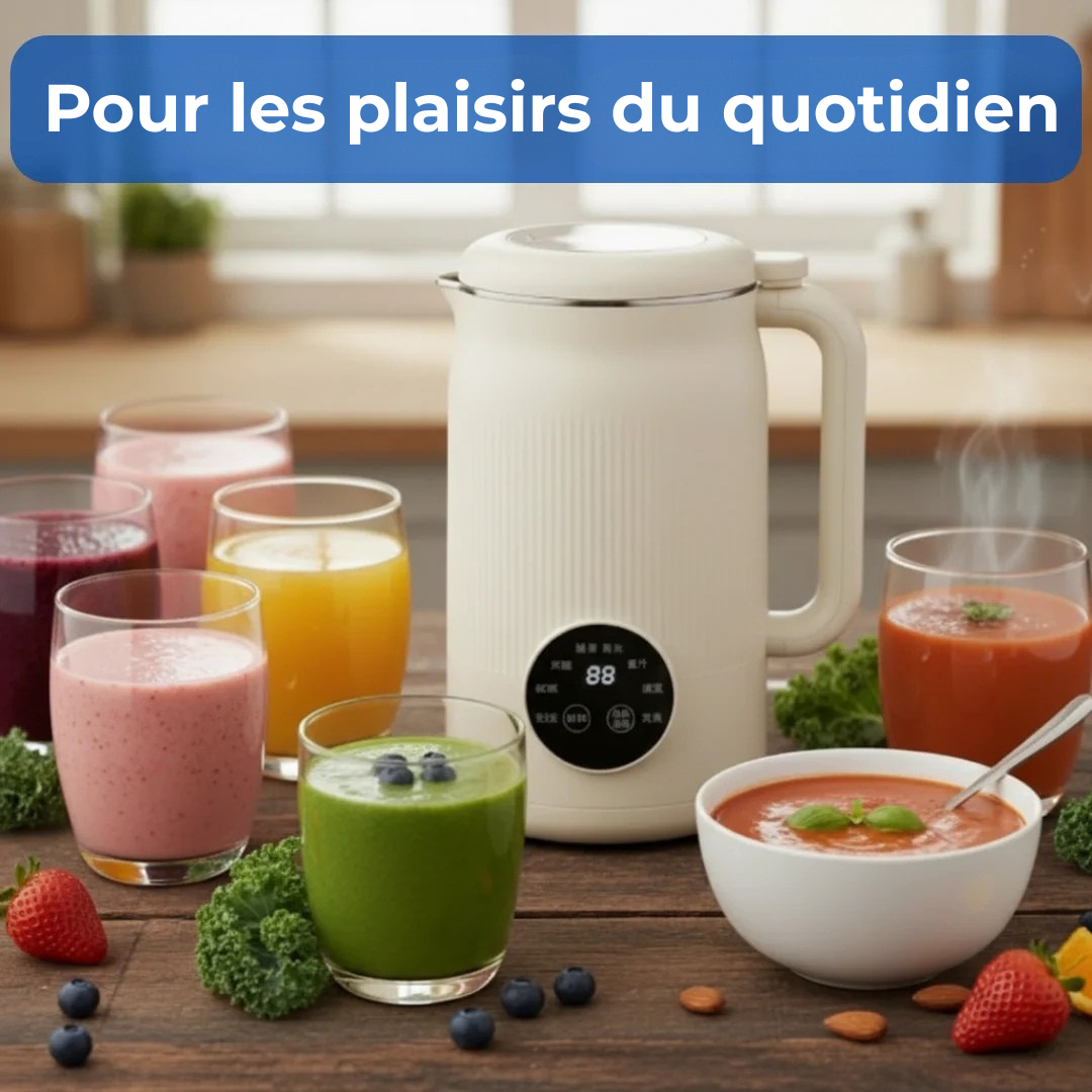 VitaMixia - Verwandeln Sie Mandeln für 30 Cent in 1 Liter cremige Milch. In 3 Minuten.