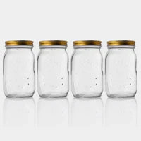 4x Gläser à 500 ml