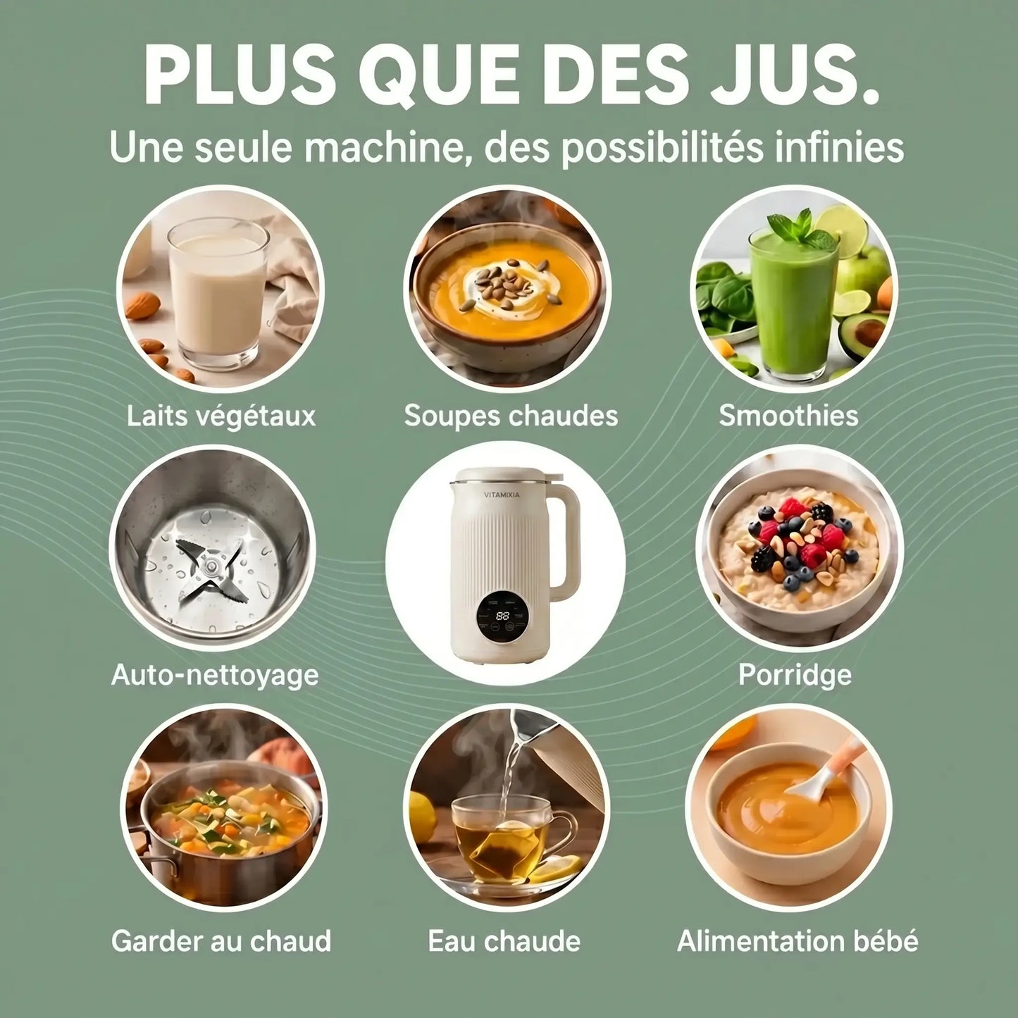 Vitamixia: Das 8-in-1-Gerät, das 100 % Ihrer Ballaststoffe erhält (und sich selbst reinigt)