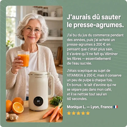 Vitamixia: Das 8-in-1-Gerät, das 100 % Ihrer Ballaststoffe erhält (und sich selbst reinigt)