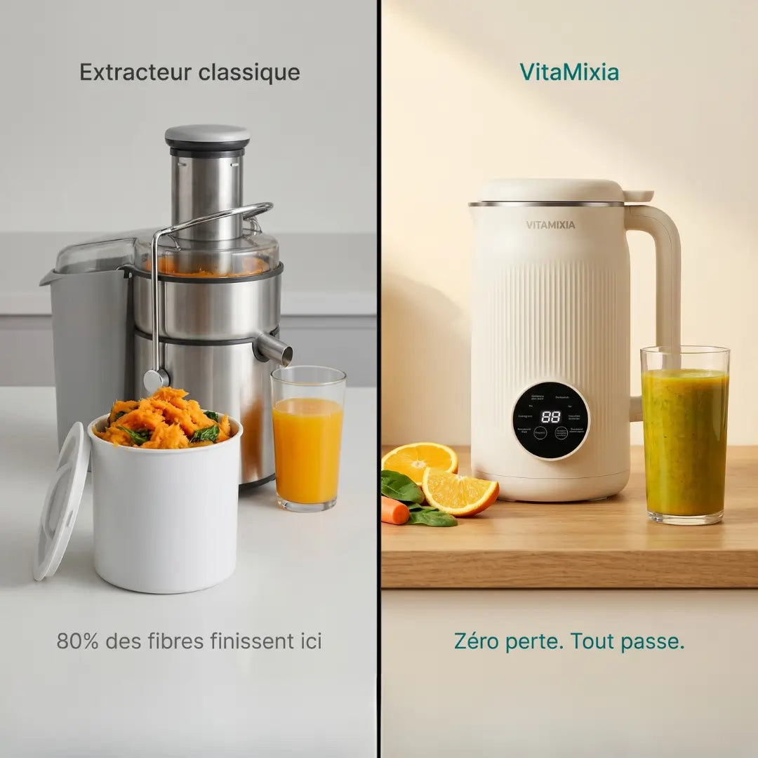 VitaMixia Multifunktionsgerät 8-in-1, zur Zubereitung von Pflanzenmilch, Säften & vielem mehr.