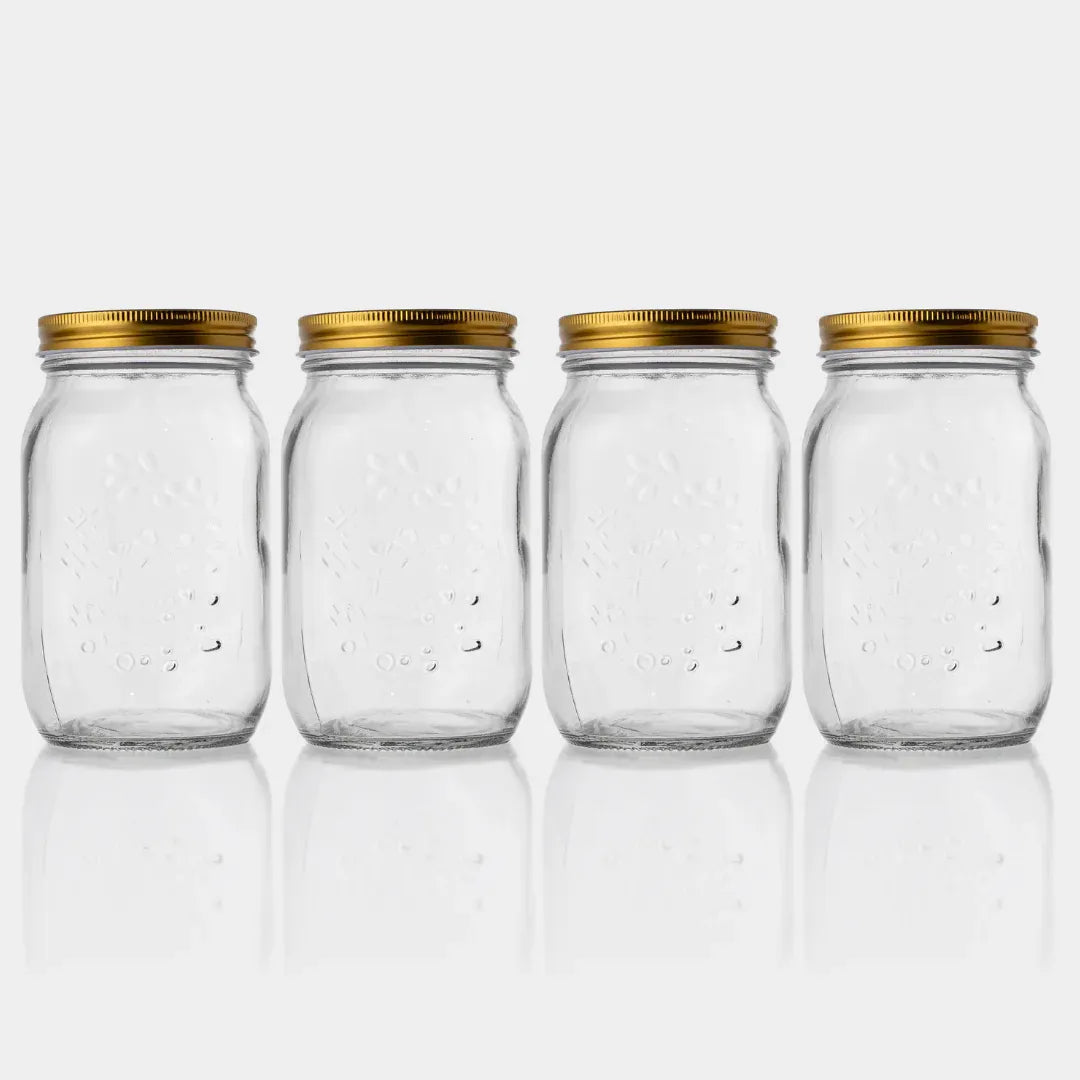4x 380-ml-Gläser